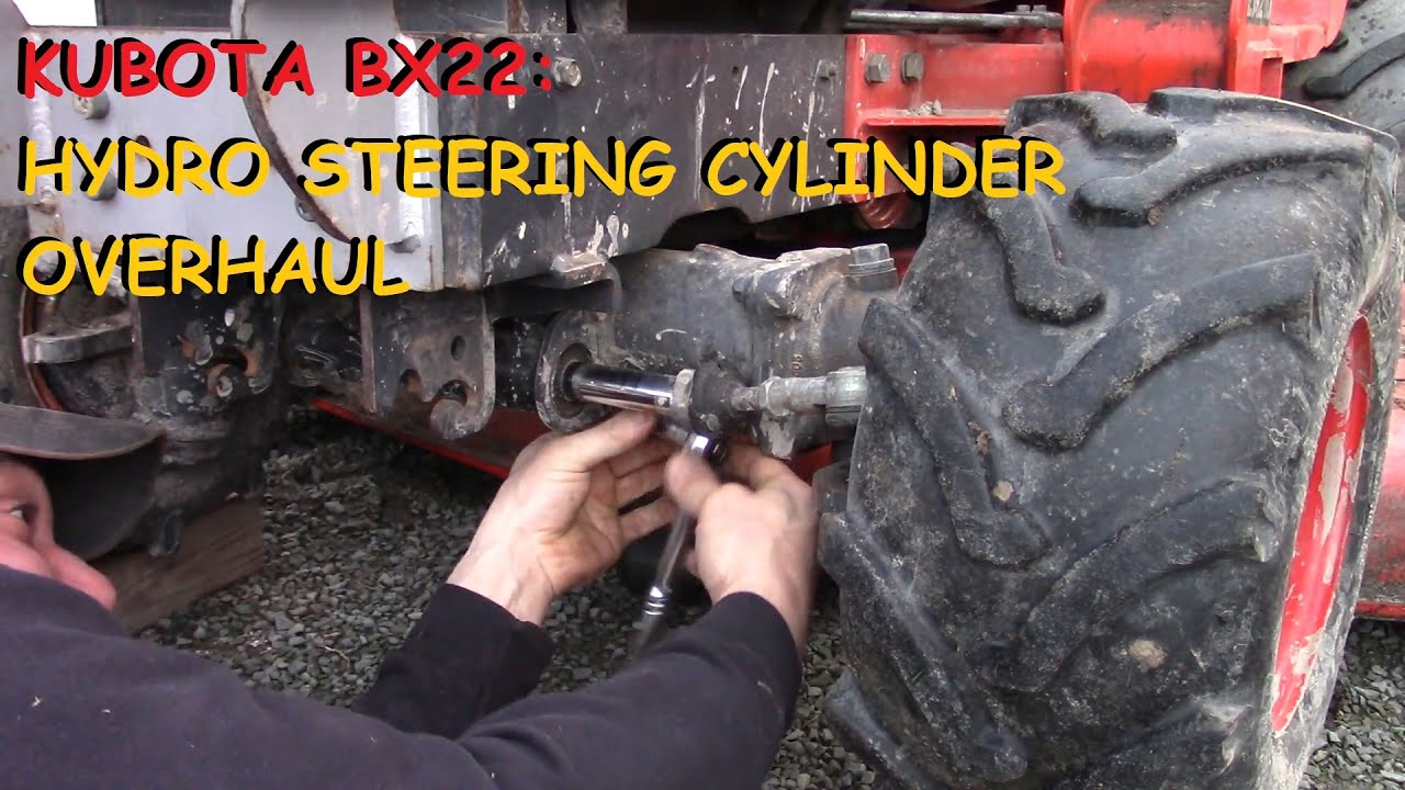 Kubota BX22: Hydo. Steering Cylinder - Reseal