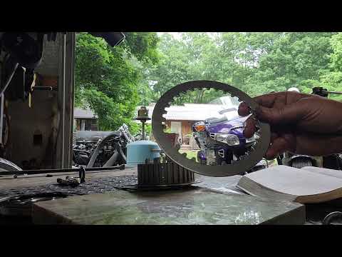 Yamaha Vmax 1200 Clutch replacement.