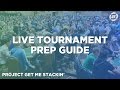 Live Poker Tournaments Preparation Guide - YouTube
