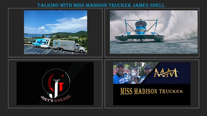 Interviewing the Miss Madison Hydroplane Truck dri...