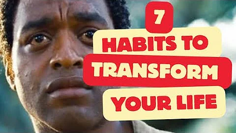 7 seven habits to transform your life 