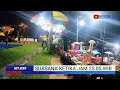 Suasana indah||dan ramai||ditaman Rekreasi|| Lapangan merdeka||25desember2021