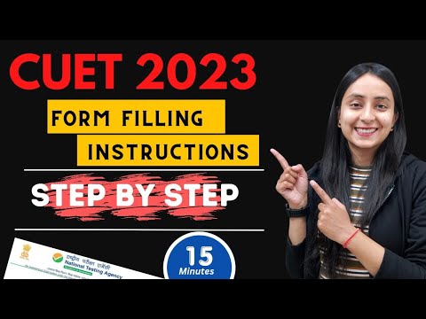 How to fill CUET 2023 Application Form ? Step by Step in 15 mins