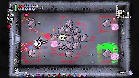 The Binding of Isaac: Rebirth - Eden Hard Mode Streak Part 2 - 13 / 22
