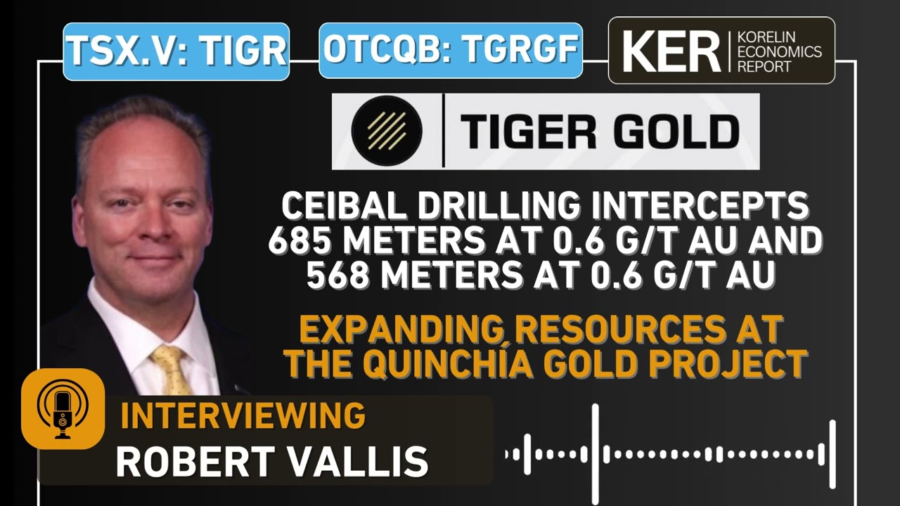 Tiger Gold – Ceibal Drilling Intercepts 685m at 0.6 g/t Au & 568m at 0.6 g/t Au Expanding Resources
