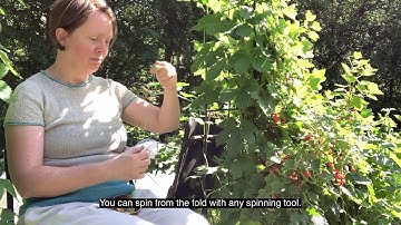 Spinning from the fold