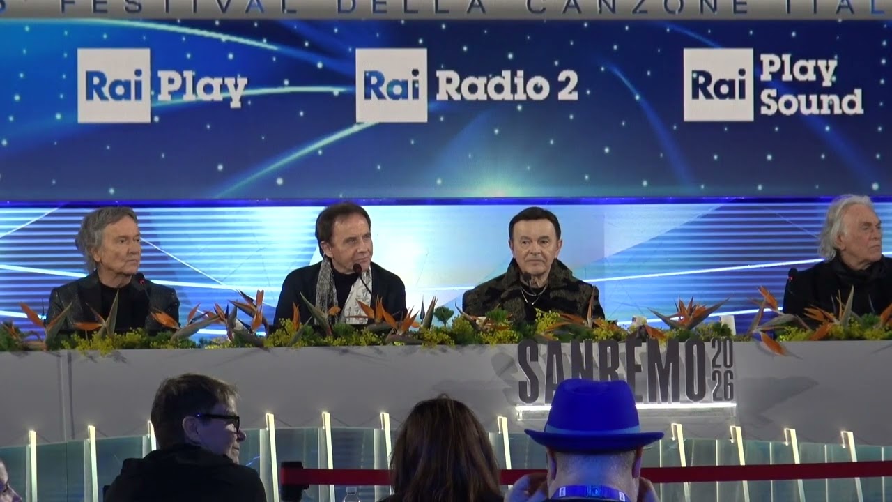 Pooh a Sanremo 2026: la conferenza stampa integrale al Festival