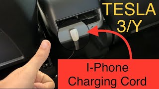 TESLA Model Y - Best I-Phone charging Cord