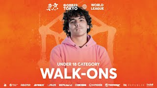 U18 Category Walk-Ons | GBB23: World League