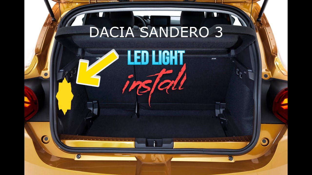 Ladekantenschutz für Dacia Sandero / Sandero Stepway 3.Generation