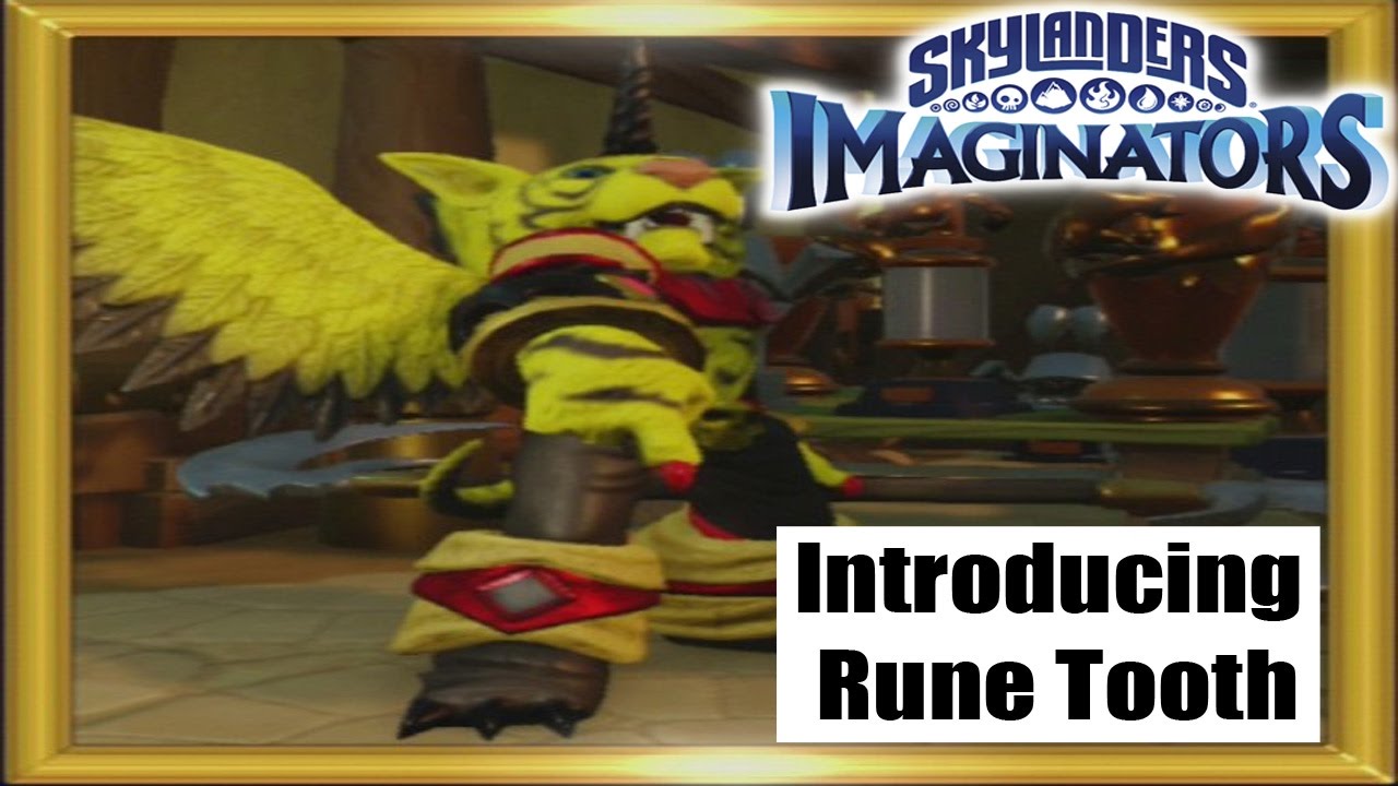 Skylanders Imaginators Introducing Legendary Rune Tooth - YouTube