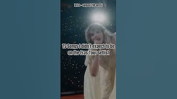 Taylor Swift songs I didn