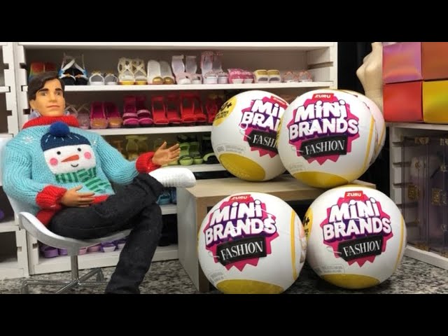 NEW!!😱Mini Brands SNEAKERS!!🧡 ASMR Toy Unboxing #minibrandssneakers , mini brands