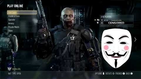 Anonymous Hacker TROLLING on Advanced Warfare! #1 Call of Duty