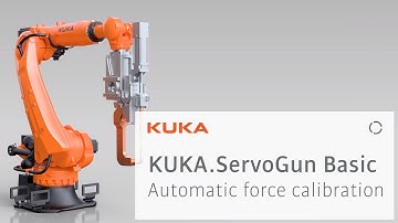 KUKA.ServoGun Basic: Automatic force calibration