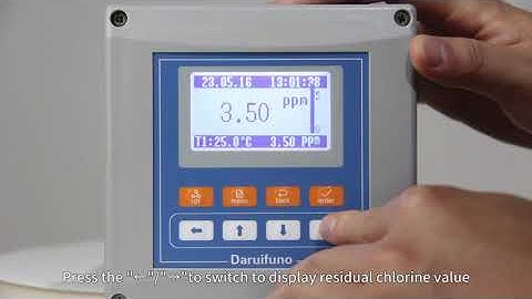 The Introduction of the display of Dual-channel pH/ORP Controller