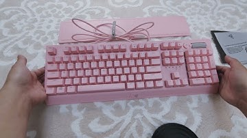 Unboxing Razer Blackwidow V3 Mechanical Keyboard.
