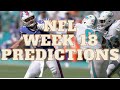 NFL Week 18 Predictions