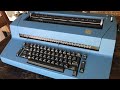 TypewriterMinutes - Typewriter Review: 1973 IBM Correcting Selectric II