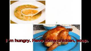 Tiny talk 1B Unit 2: Song chicken, noodles, soup