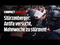 Stürzenberger: Antifa versucht, Mahnwache zu stürmen