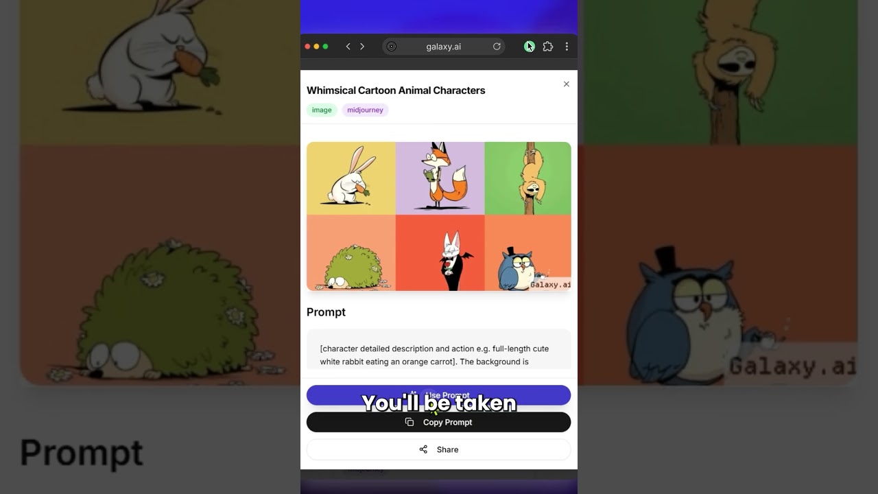 Make Funny Cartoon Animal Characters Using AI 🎨🐰
