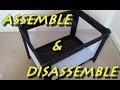 How to assemble and disassemble a redkite travel cot