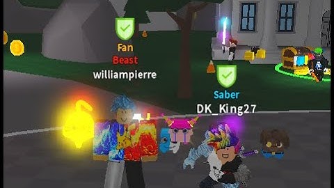 Beast class! | Roblox Saber simulator