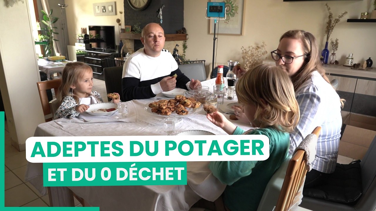 Cette famille ne cuisine qu'avec les légumes du jardin | 750GTV