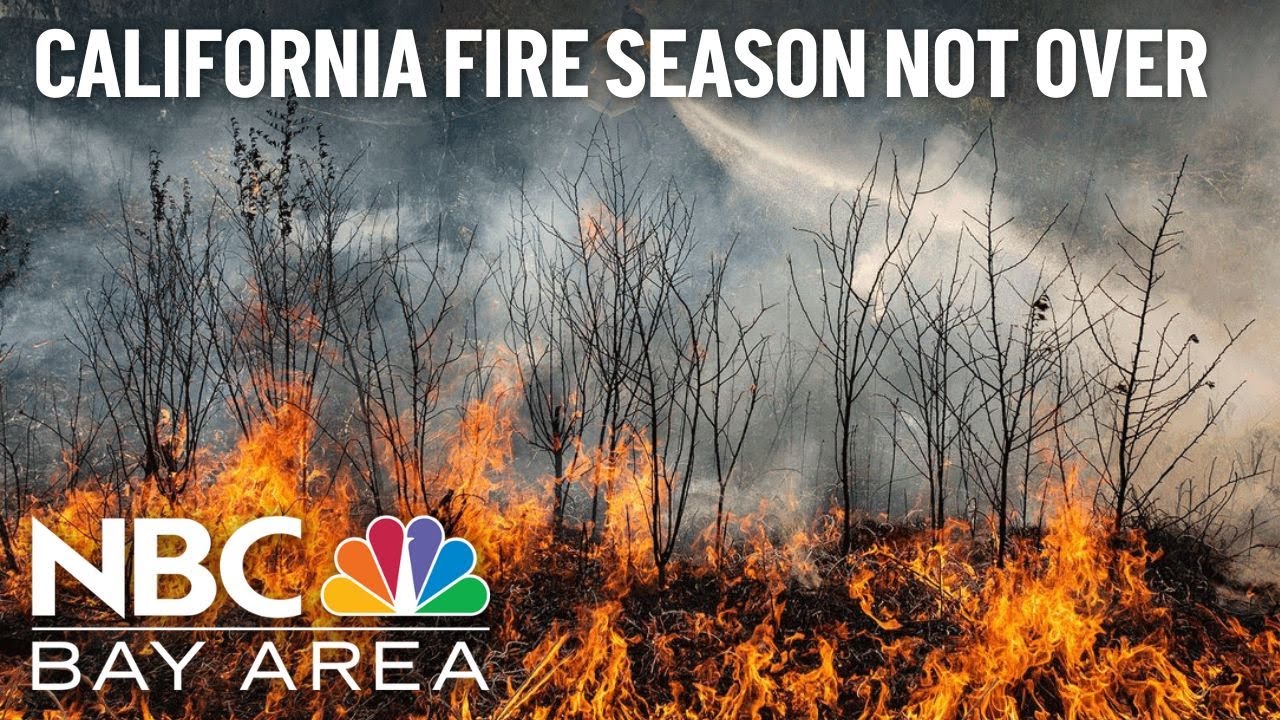 California fire season not over despite rare August rain YouTube