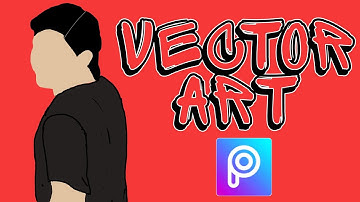How I Edit a simple VECTOR ART using PicsArt | Easiest Way Vector Art