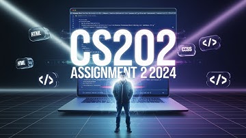 CS202 - Front-End Development Assignment 02 Explained | cs202 assignment 2 solution 2024
