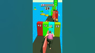 💖All Levels Gameplay | NOOB vs PRO vs HACKER in Fat Pusher | Những video triệu View 👍 #shorts