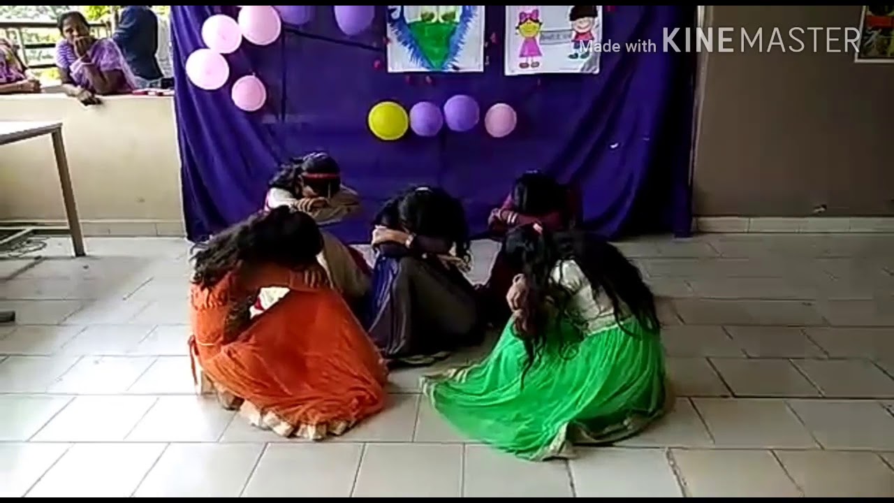 My students performance on Hindi day