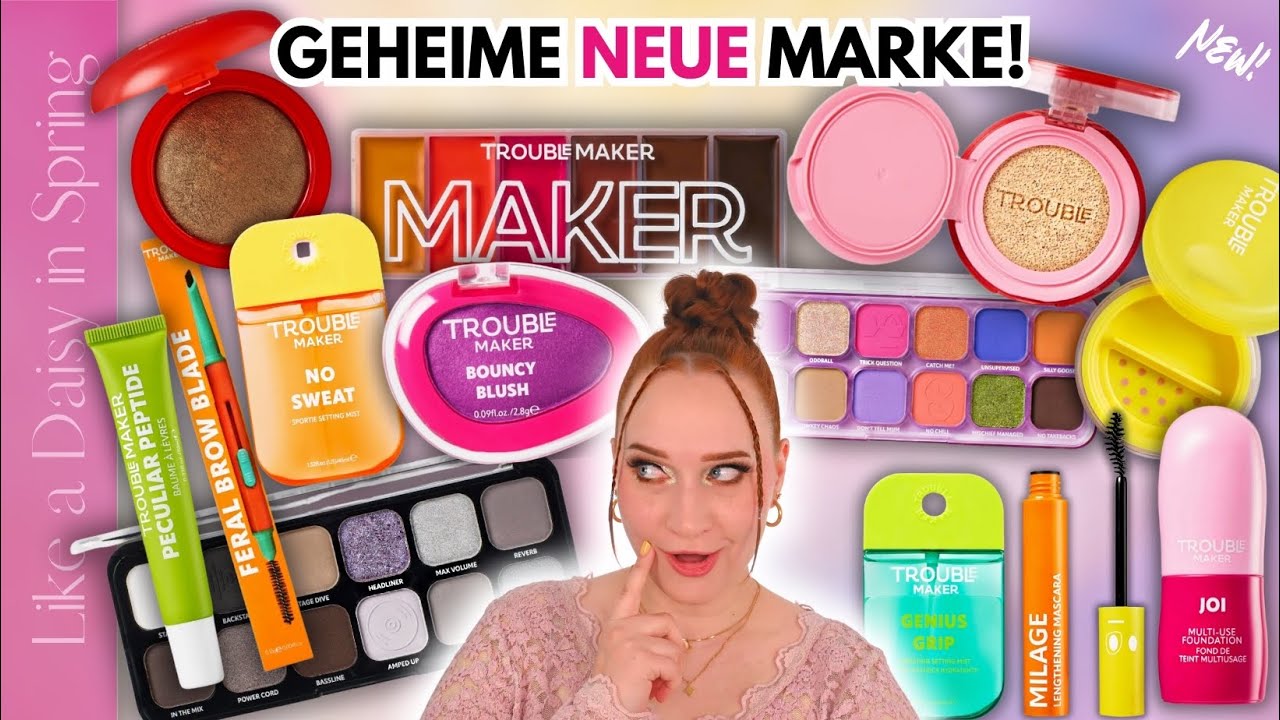 WOW!😍 NEUE GÜNSTIGE MARKE LIEFERT AB! 👀 | Trouble Maker alle Produkte & Preise | LikeADaisyInSpring