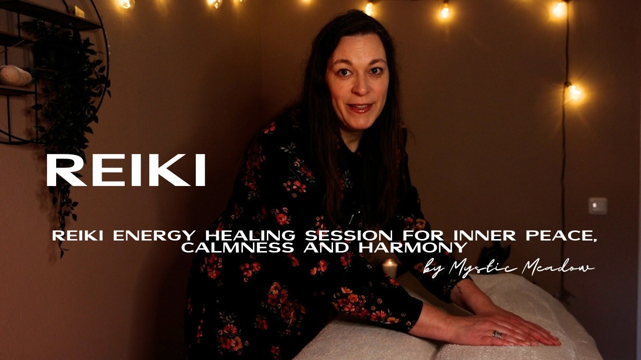 ASMR Reiki Energy Healing for inner peace, calmness and harmony - YouTube
