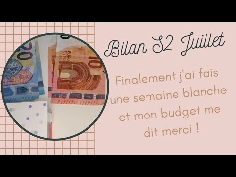 Famille nombreuse//Budget enveloppes//Bilan S2 juillet 2022=mon budget me dit merci