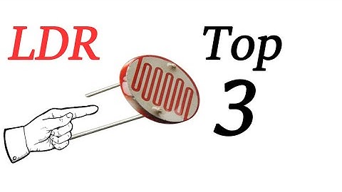 top 3 useful electronics DIE projects using LDR sensors । darkness sensor । how to work LDR sensor