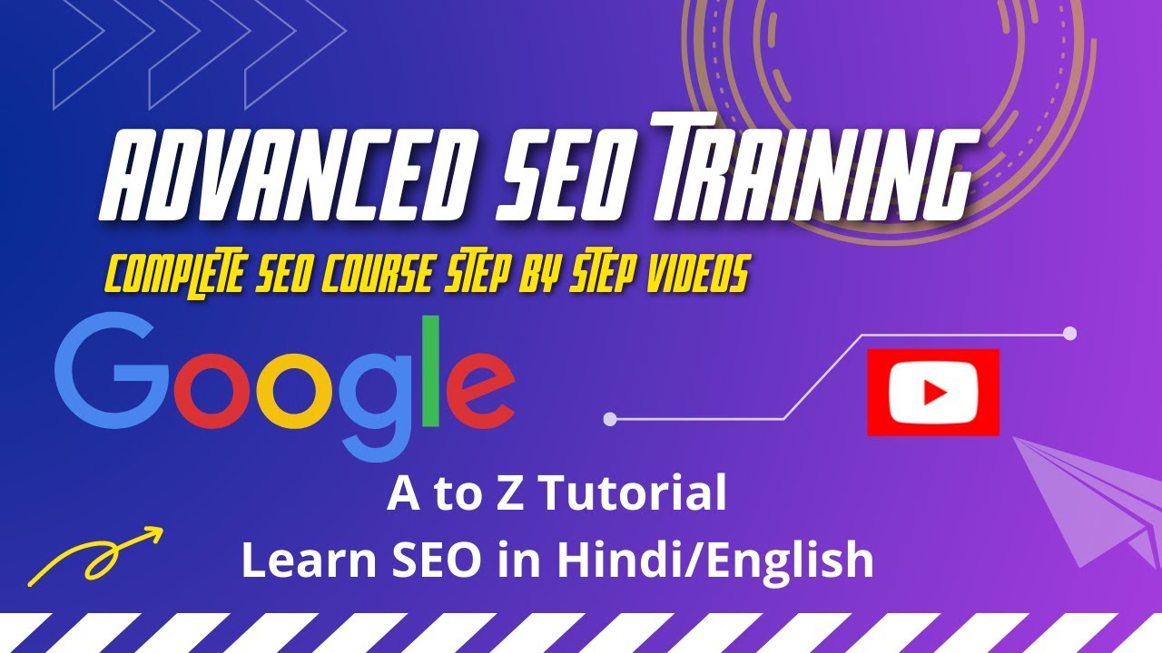 SEO Online Course - SEO Tutorial For Beginners to Advanced in Hindi ...