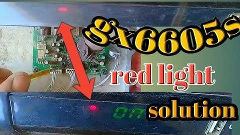 how to gx6605s f1f2 dish receiver red light solution urdu/hindi#gx6605s