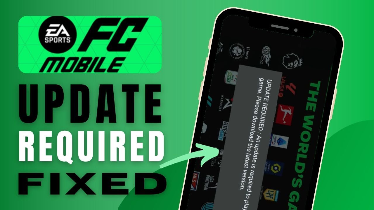 How To Fix "Update Is Required To Play Game" In EA FC Beta Mobile ...