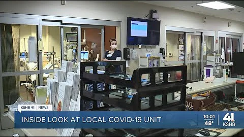 KSHB: Going behind closed doors of Saint Luke's COVID-19 ICU unit