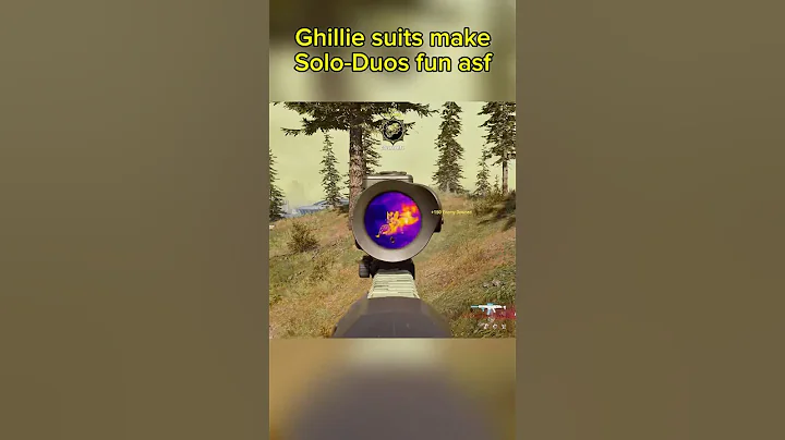 Ghillie suits make Solo-Duos 10X BETTER! 🔥 #callofduty #warzone #gaming #fyp #funny