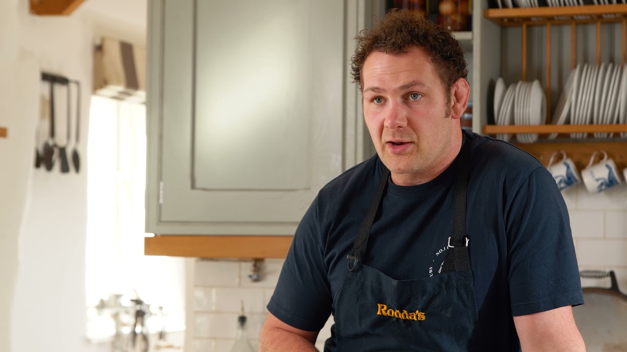 Rodda's  Clotted Cream Chocolate and Blackcurrant Tart