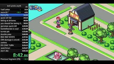 Mega Man Battle Network 5 Team Protoman Any% in 3:57:00