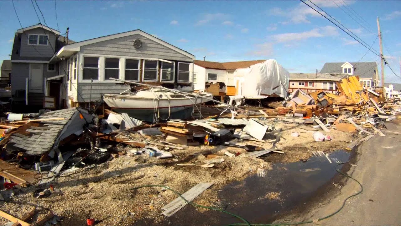 Tuckerton aftermath Hurricane Sandy YouTube