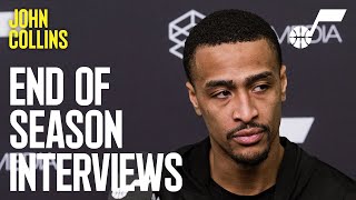 John Collins End of Season Media Availability