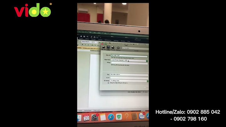 Hướng dẫn kết nối macbook với máy in ricoh maclife