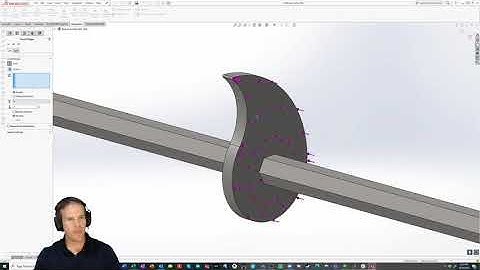 SolidWorks Shaft FEA Example for Plastic Shredder