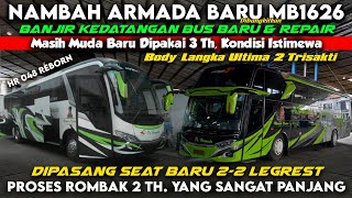 Akhirnya Nambah Mercy 1626 Body Langka Po. Haryanto 048 Ultima 2 Rombak Jetbus 3 Prosesnya Panjang